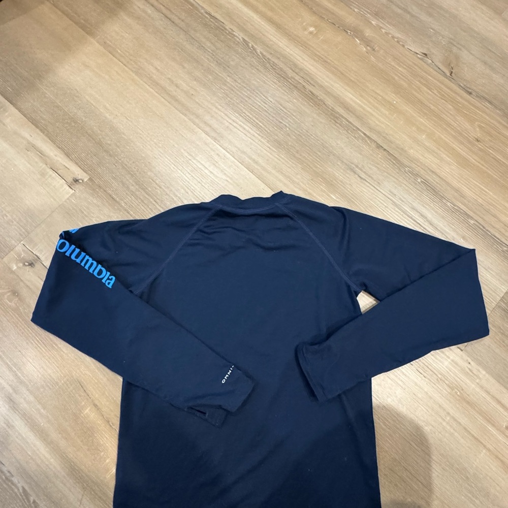 Columbia boys Navy Swim Shirt